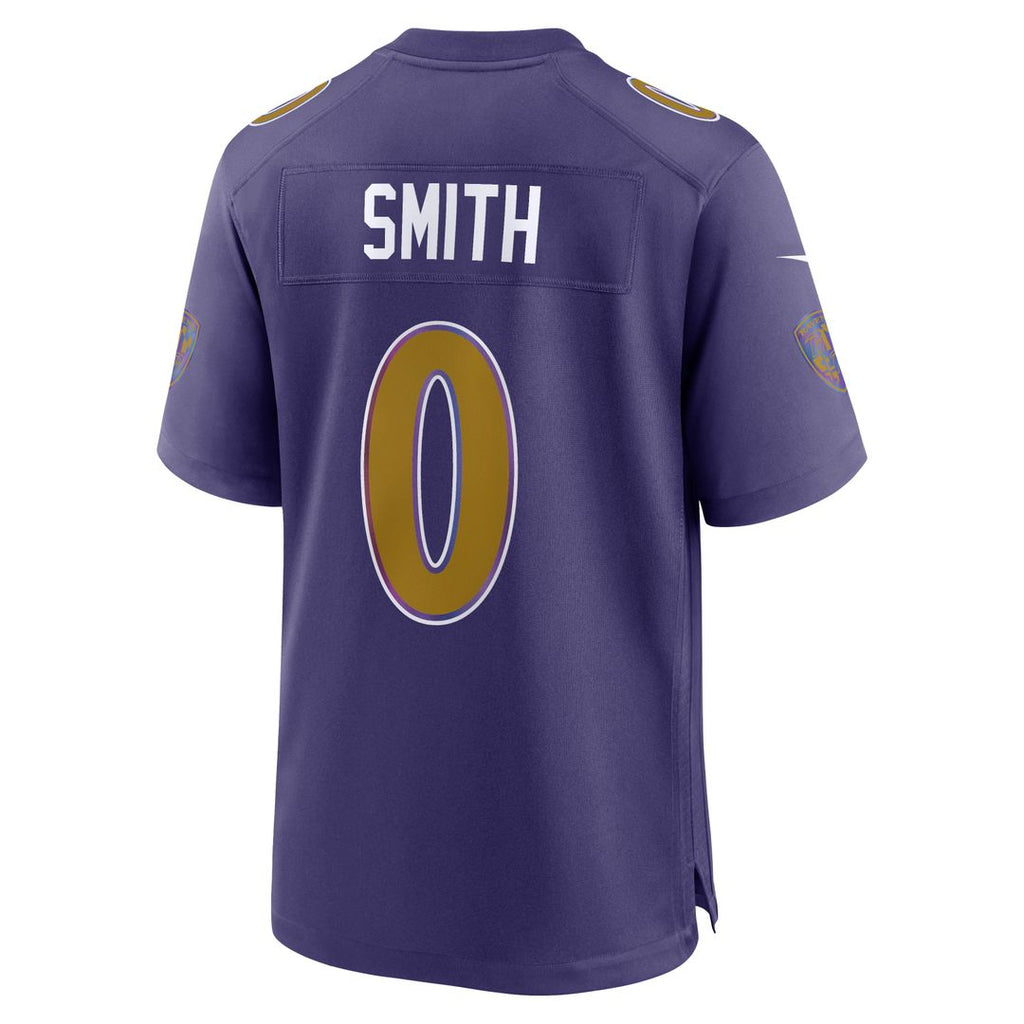 Roquan Smith Baltimore Ravens Black Alternate Game Jersey