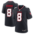 Cade Stover Houston Texans Navy Team Game Jersey
