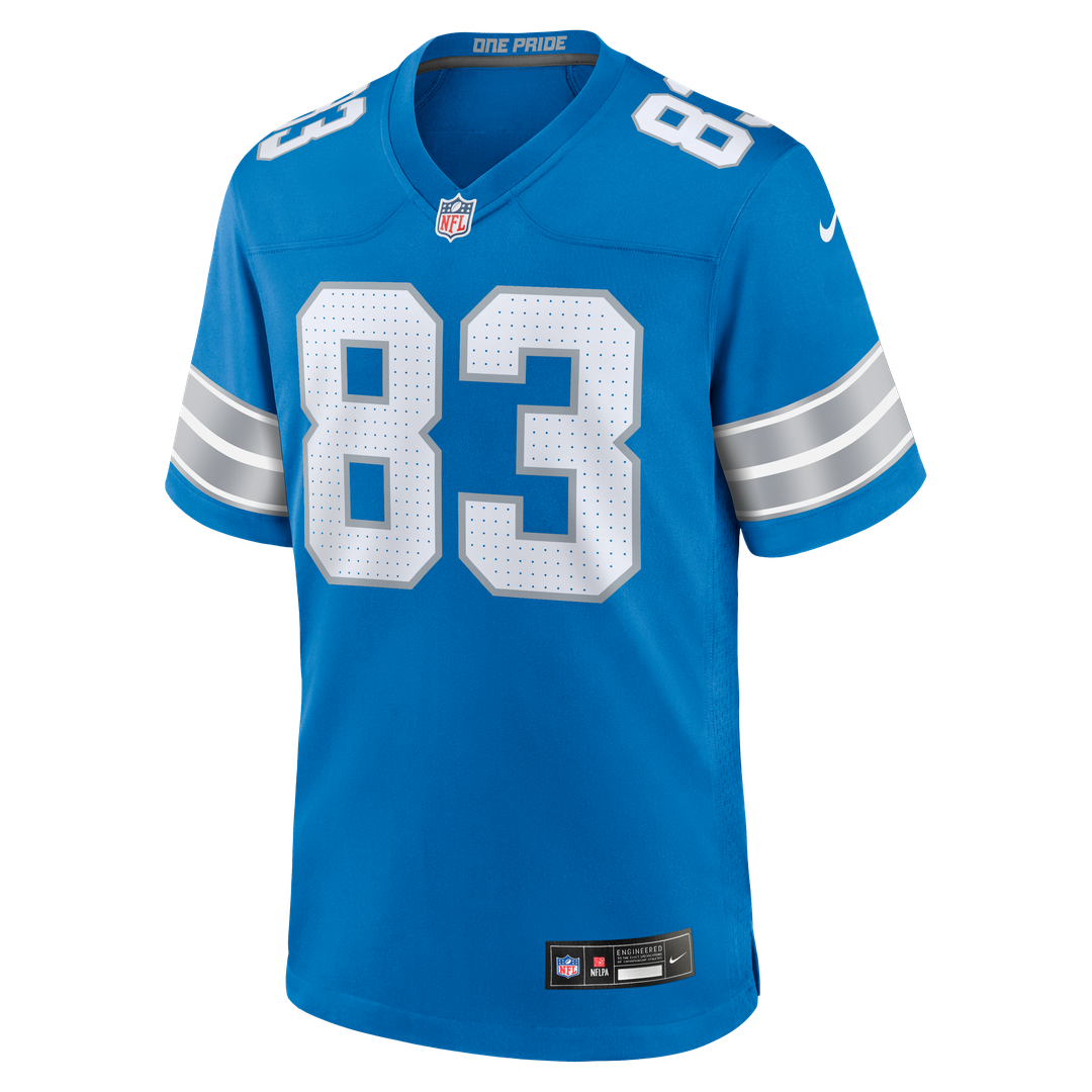 Tyler Conklin Detroit Lions Blue Team Game Jersey