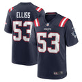 Christian Elliss New England Patriots Navy Game Jersey