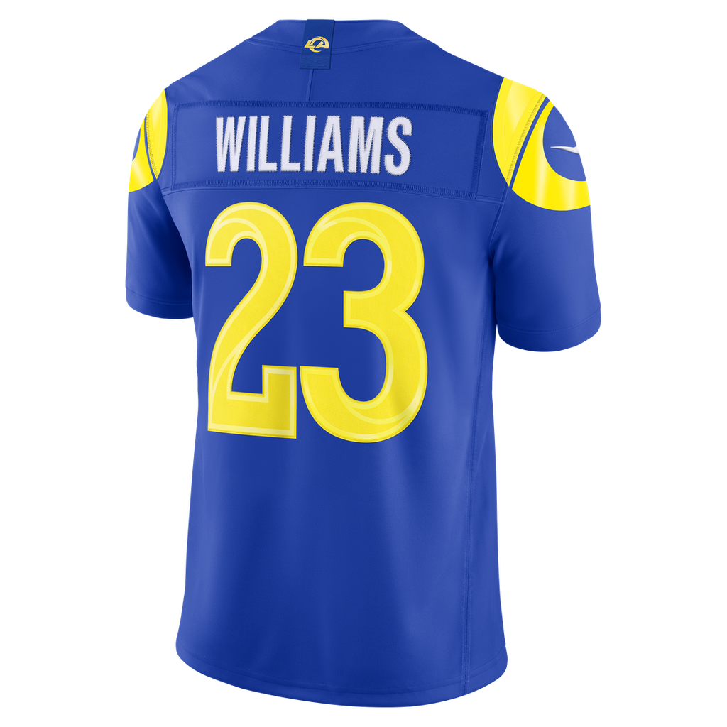 Kyren Williams Los Angeles Rams White Vapor F.U.S.E. Stitched Limited Jersey