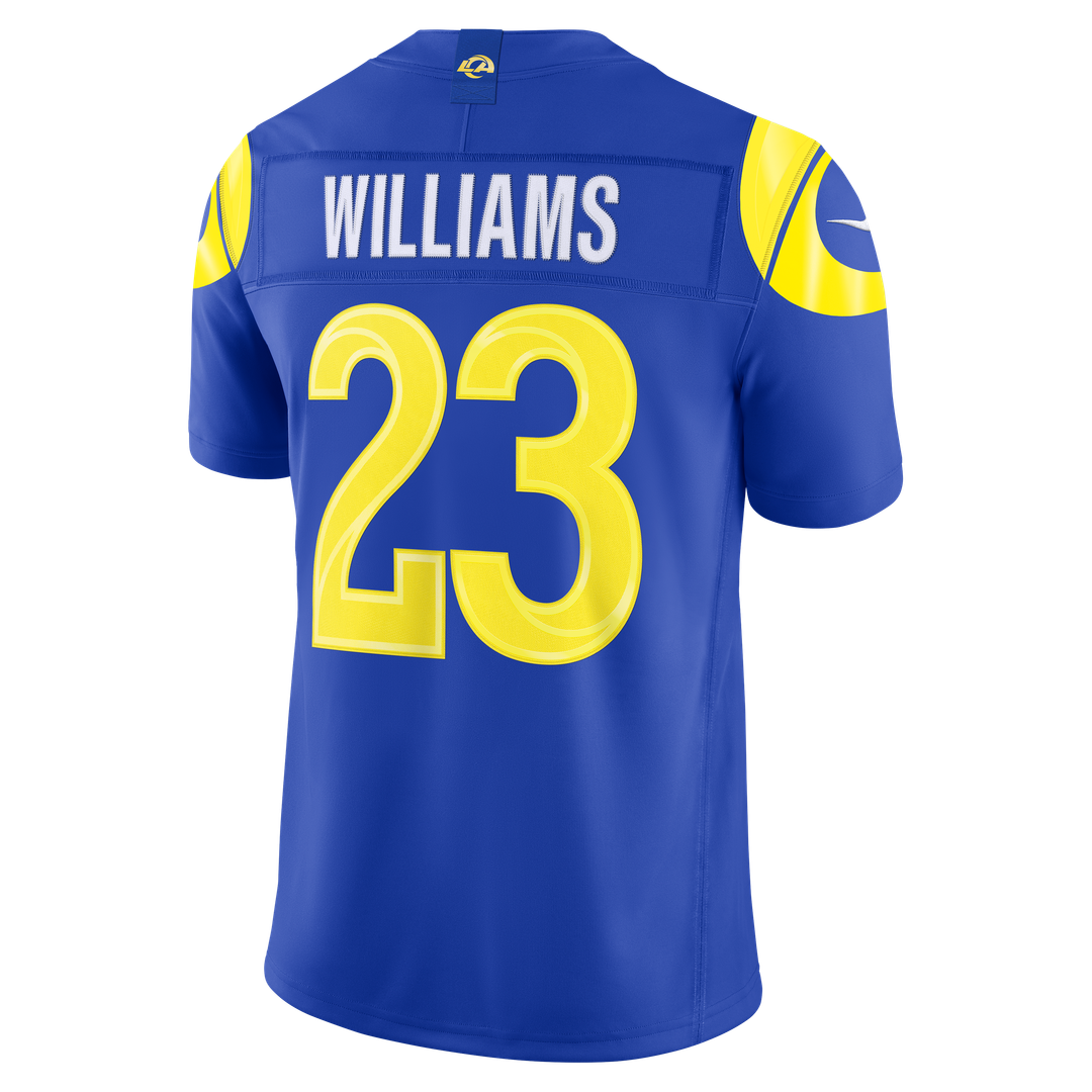 Kyren Williams Los Angeles Rams White Vapor F.U.S.E. Stitched Limited Jersey