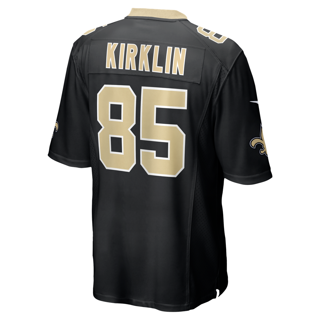 Jontre Kirklin New Orleans Saints Black Team Game Jersey