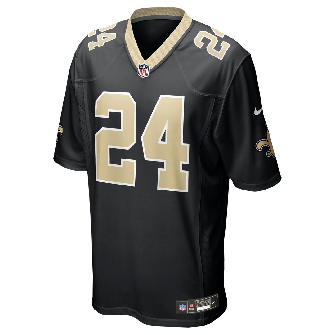 Devin Neal New Orleans Saints Black Team Game Jersey