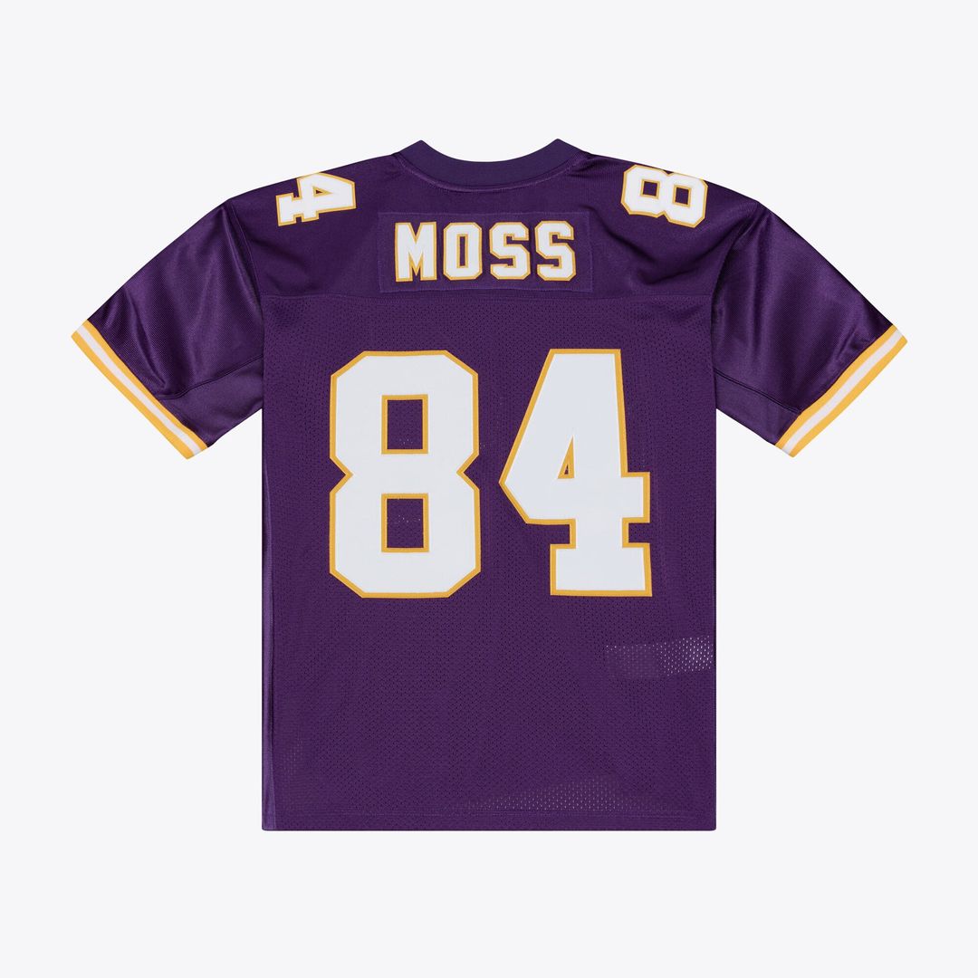 Randy Moss Minnesota Vikings Purple 2001 Authentic Throwback Jersey