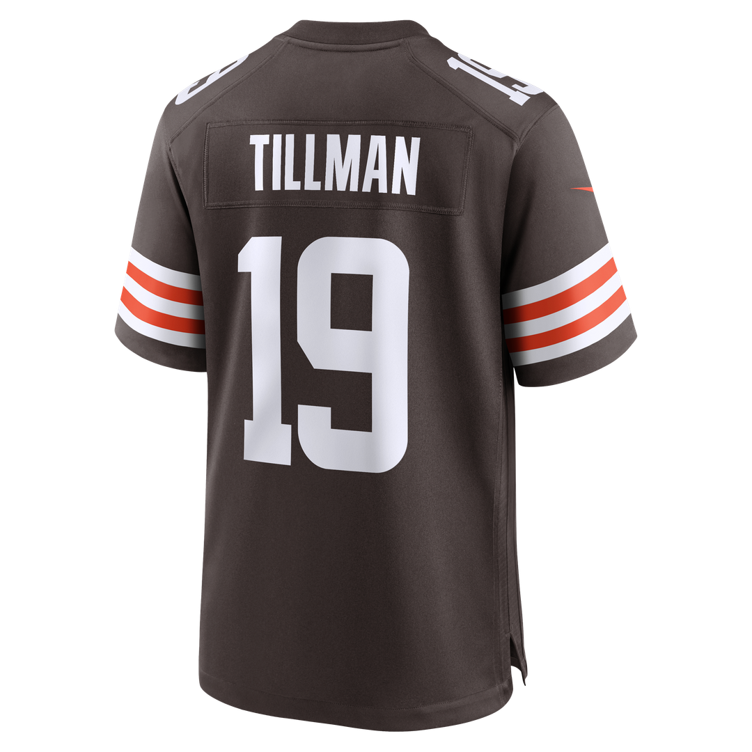 Cedric Tillman Cleveland Browns Brown Game Jersey