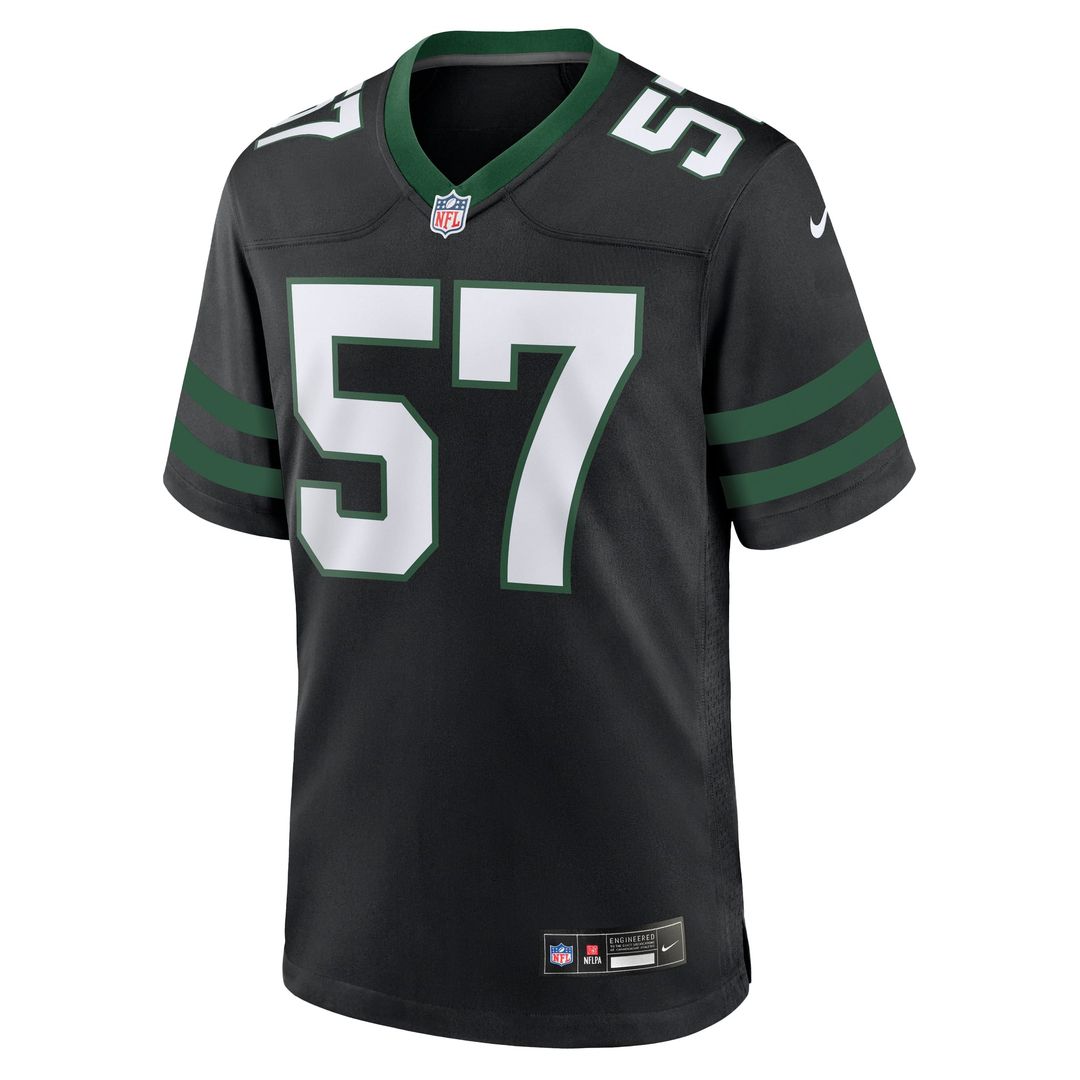 C.J. Mosley New York Jets Legacy Black Alternate Game Jersey