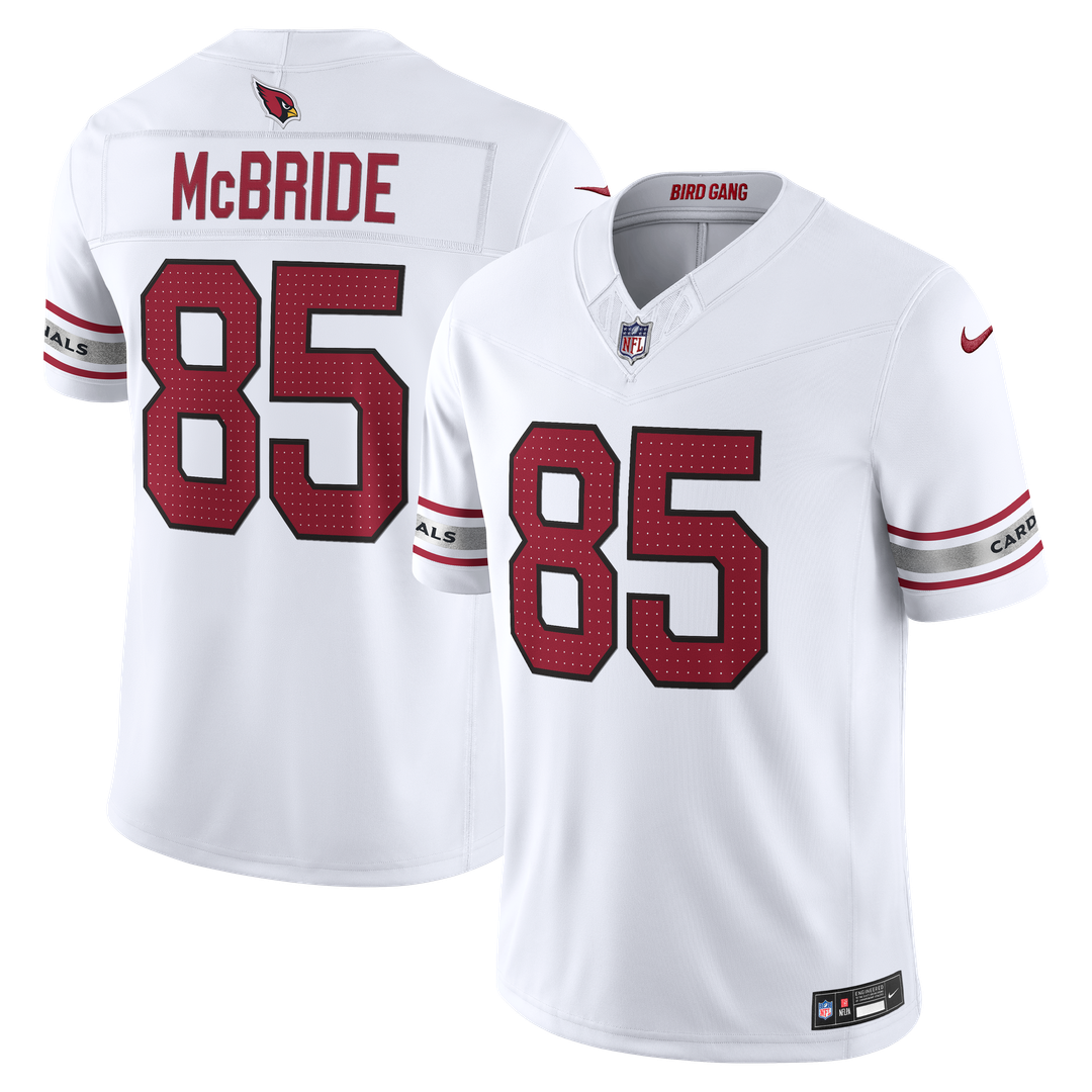 Trey McBride Arizona Cardinals White Vapor F.U.S.E. Stitched Limited Jersey