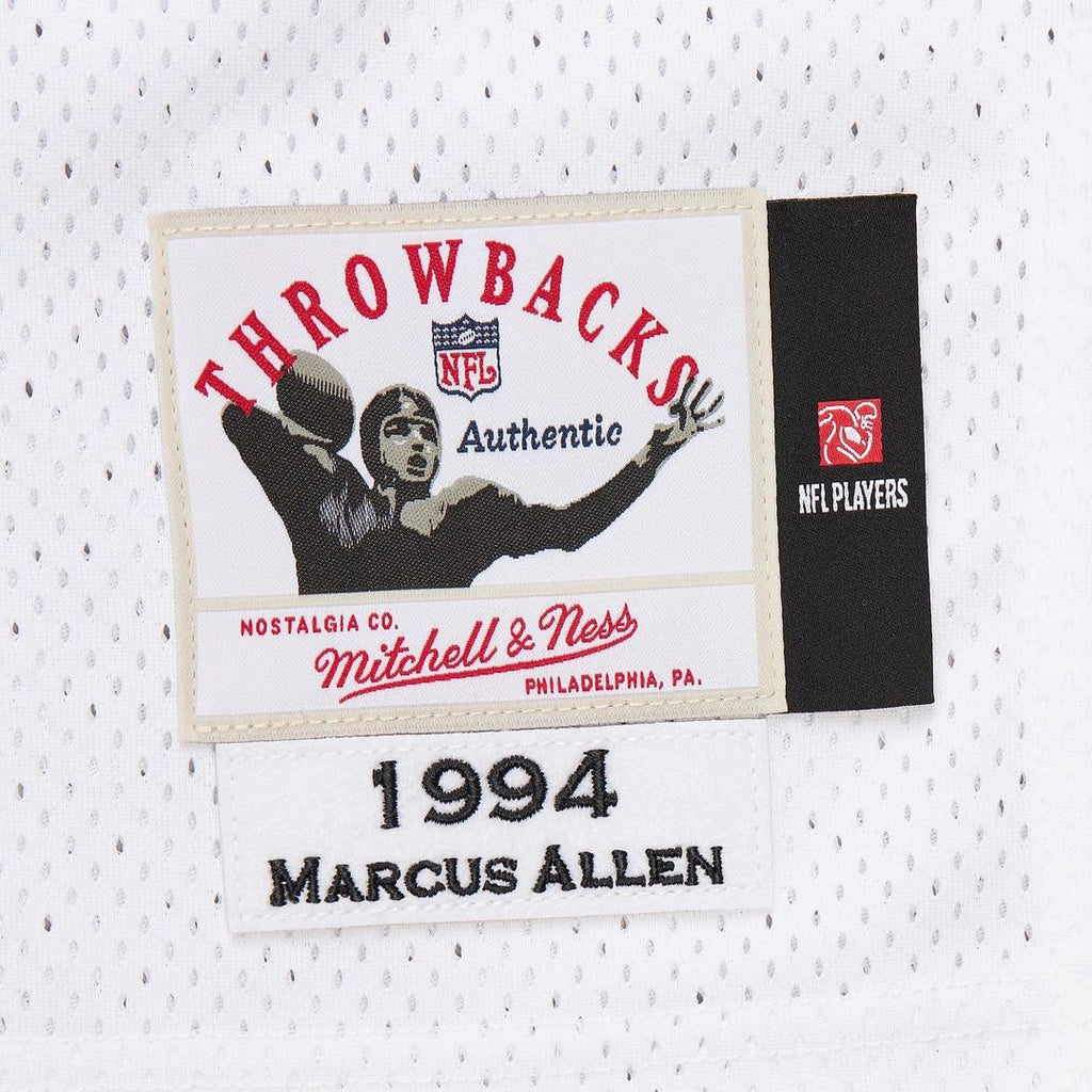 Marcus Allen Kansas City Chiefs 1994 White Authentic Throwback Retired Player Jersey