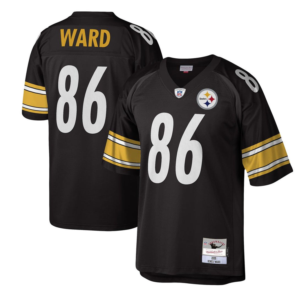 Hines Ward Pittsburgh Steelers Black Legacy Replica Jersey