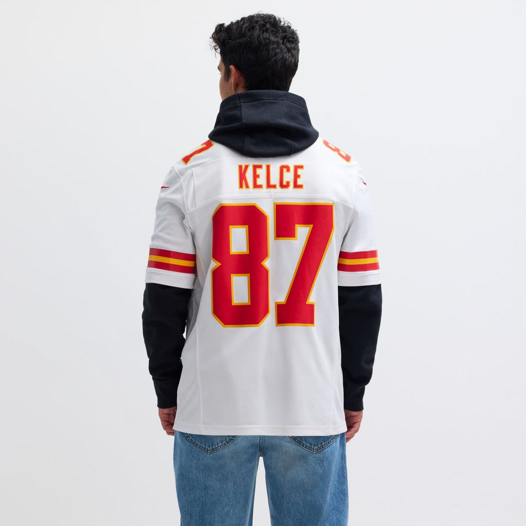 Travis Kelce Kansas City Chiefs Red Vapor F.U.S.E. Limited Jersey
