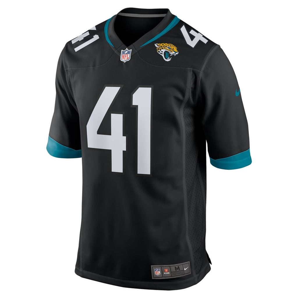 Josh Hines-Allen Jacksonville Jaguars Black Alternate Game Jersey
