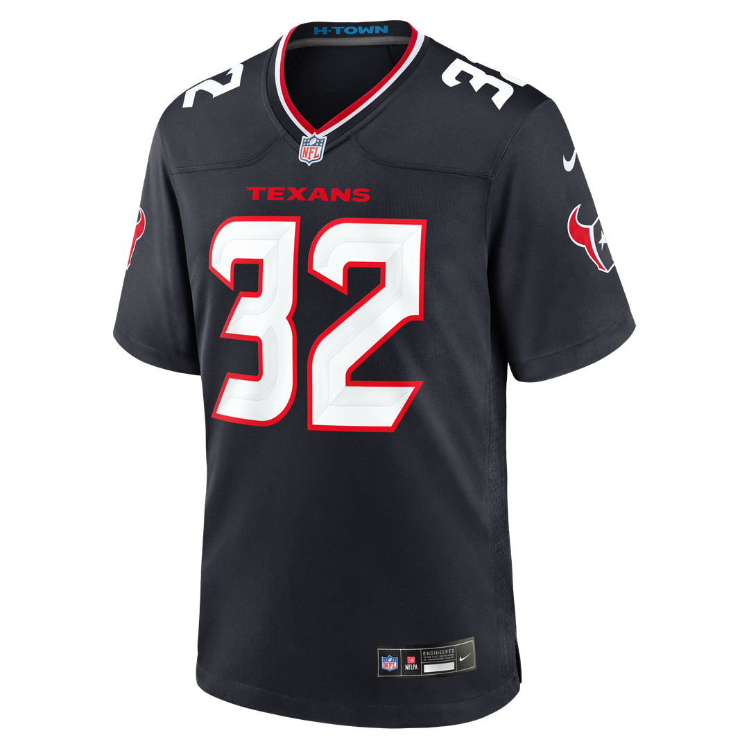David Montgomery Houston Texans Navy Game Jersey