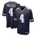Dak Prescott Dallas Cowboys Navy Game Team Jersey