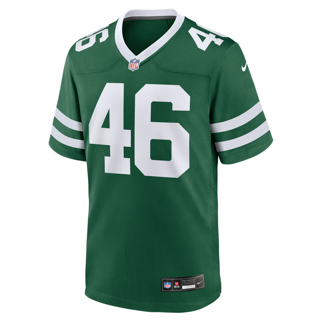 Joseph Ossai New York Jets Legacy Green Team Game Jersey