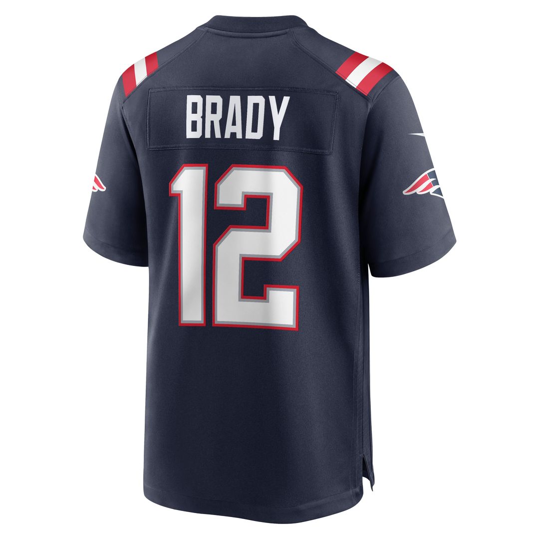 Tom Brady New England Patriots White Retired Game Jersey