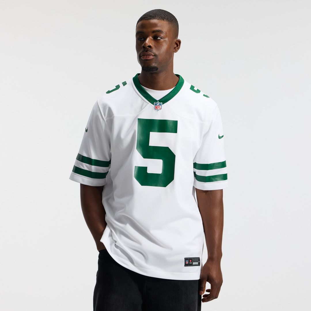 Garrett Wilson New York Jets Legacy White Game Jersey