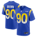 Earnest Brown IV Los Angeles Rams Royal Team Game Jersey