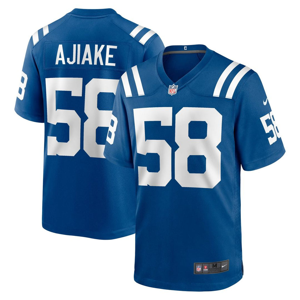 Austin Ajiake Indianapolis Colts Royal Game Jersey