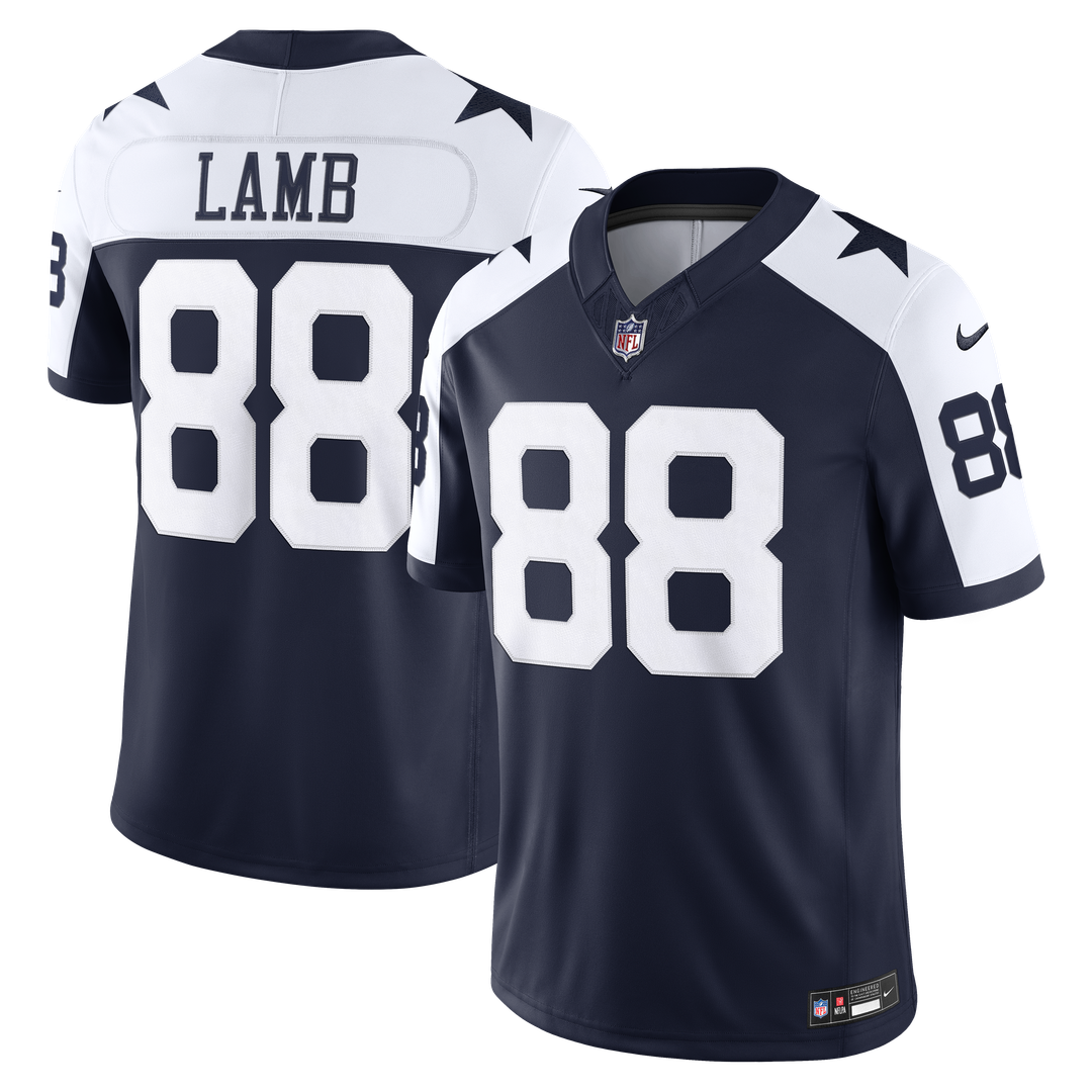 CeeDee Lamb Dallas Cowboys White Vapor F.U.S.E. Stitched Limited Jersey