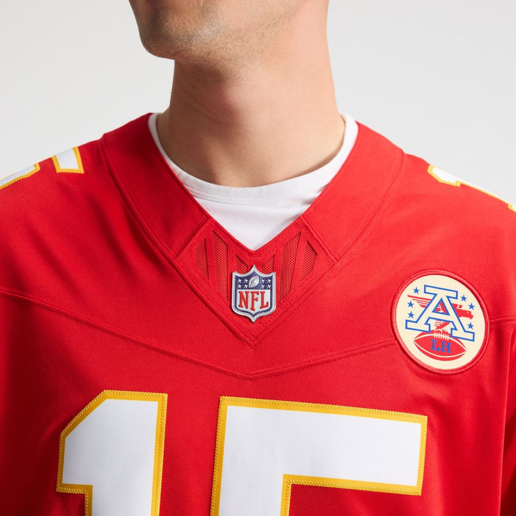 Patrick Mahomes Kansas City Chiefs White Vapor F.U.S.E. Stitched Limited Jersey