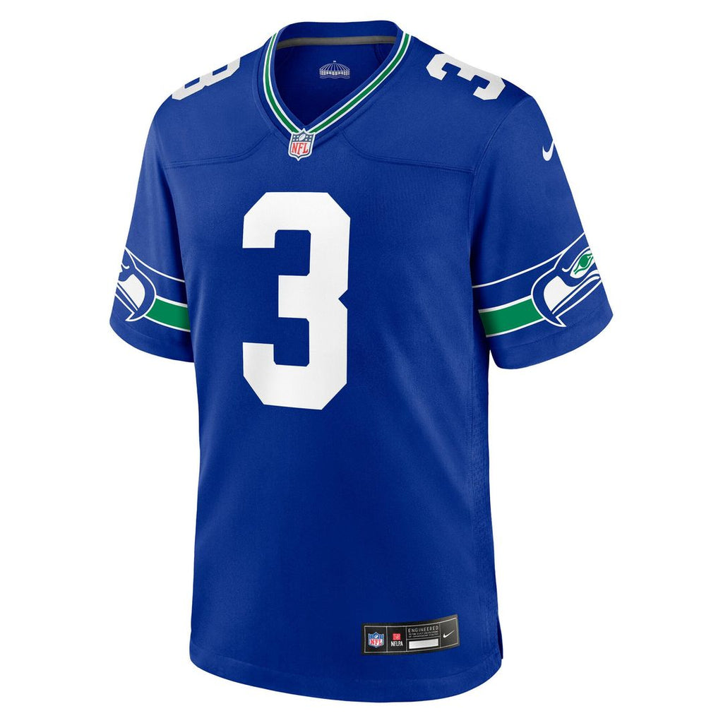 Nick Emmanwori Seattle Seahawks Royal Alternate Game Player Jersey