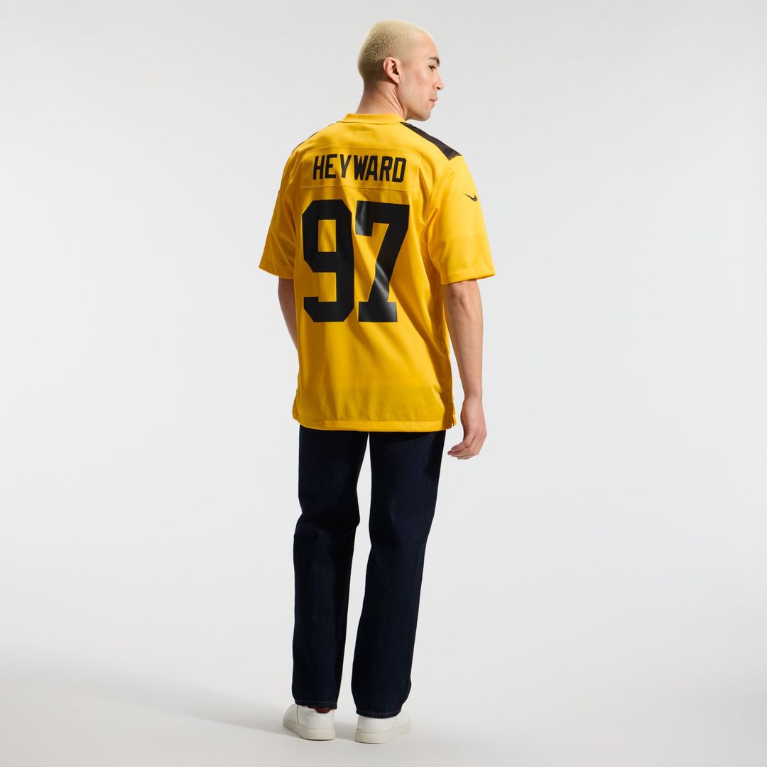 Cameron Heyward Pittsburgh Steelers Gold Alternate 1933 Throwback Game Jersey
