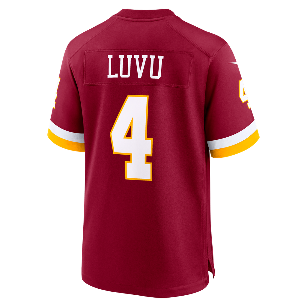 Frankie Luvu Washington Commanders Black Hail Raiser Alternate Game Jersey