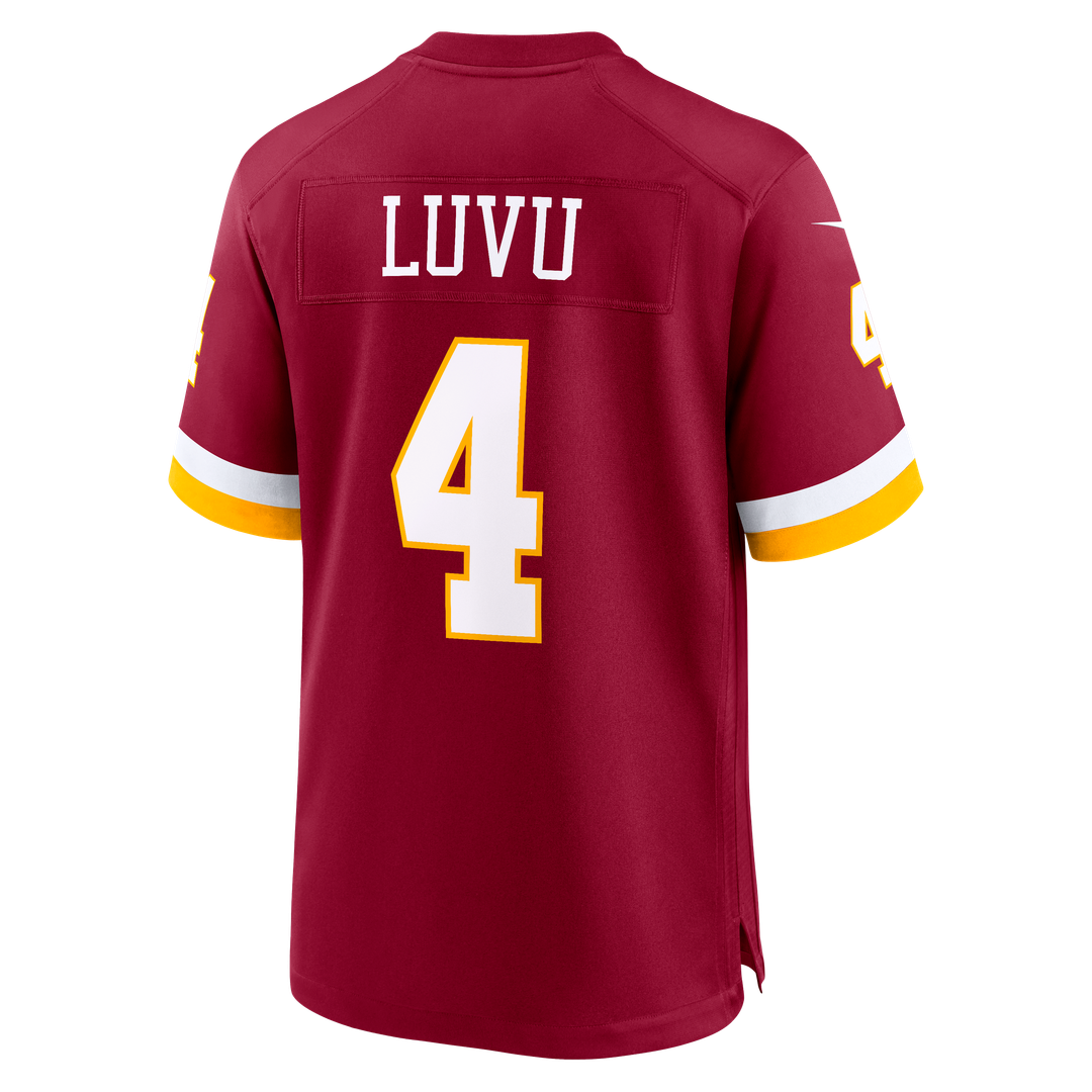Frankie Luvu Washington Commanders Black Hail Raiser Alternate Game Jersey