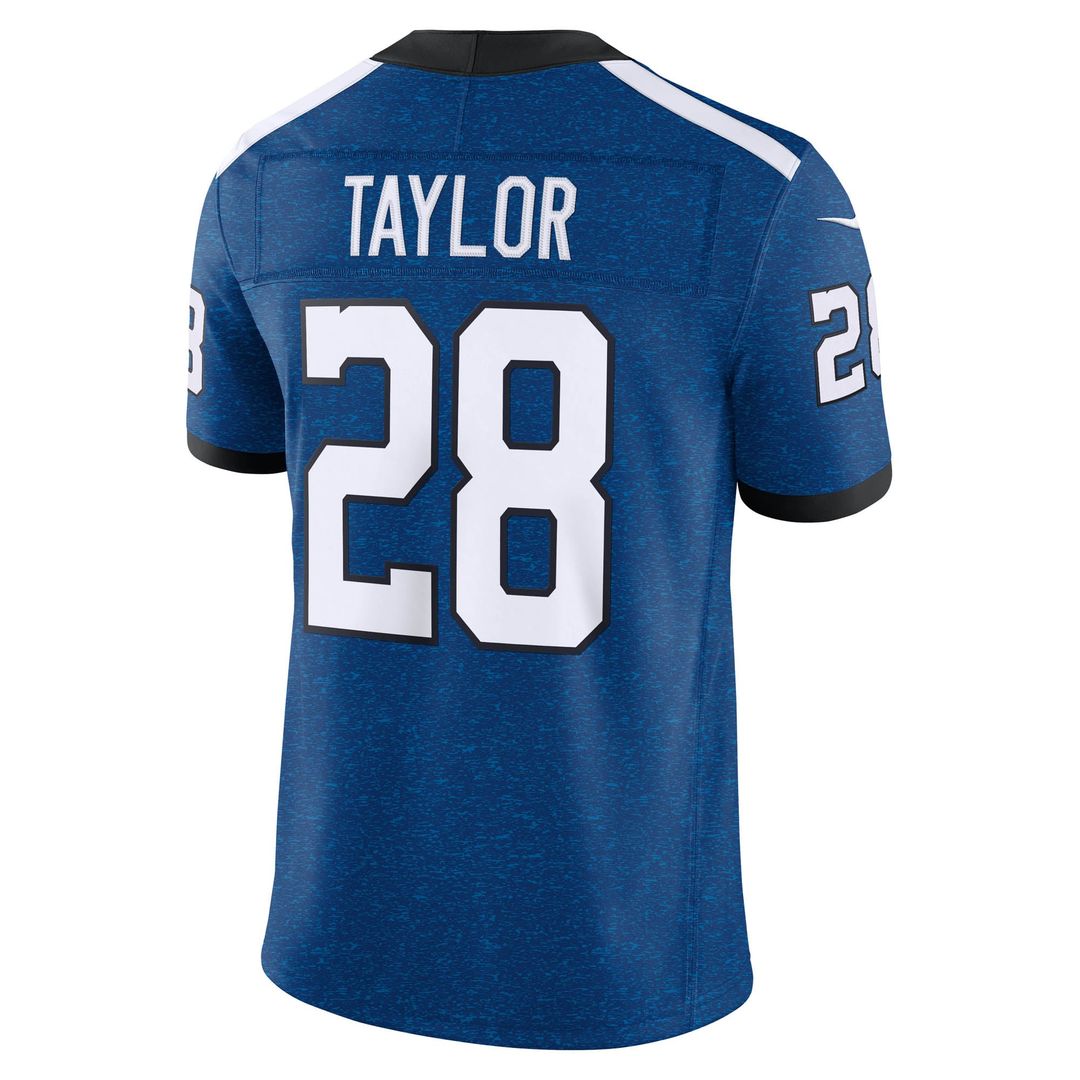 Jonathan Taylor Indianapolis Colts Royal Alternate Indiana Nights Vapor F.U.S.E. Stitched Limited Jersey