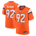 Dondrea Tillman Denver Broncos Orange Team Game Jersey