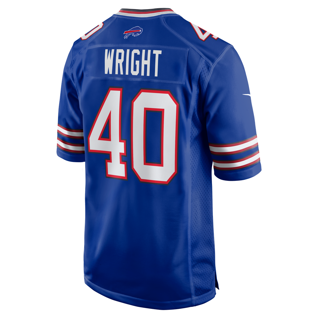 Matthew Wright Buffalo Bills Royal Team Game Jersey