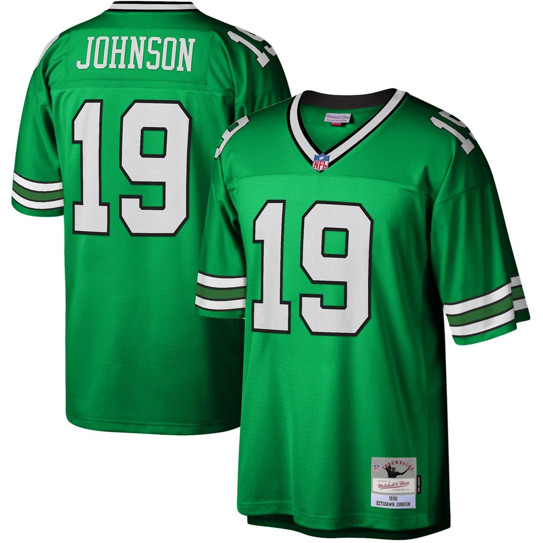 Keyshawn Johnson New York Jets Green Legacy Replica Jersey