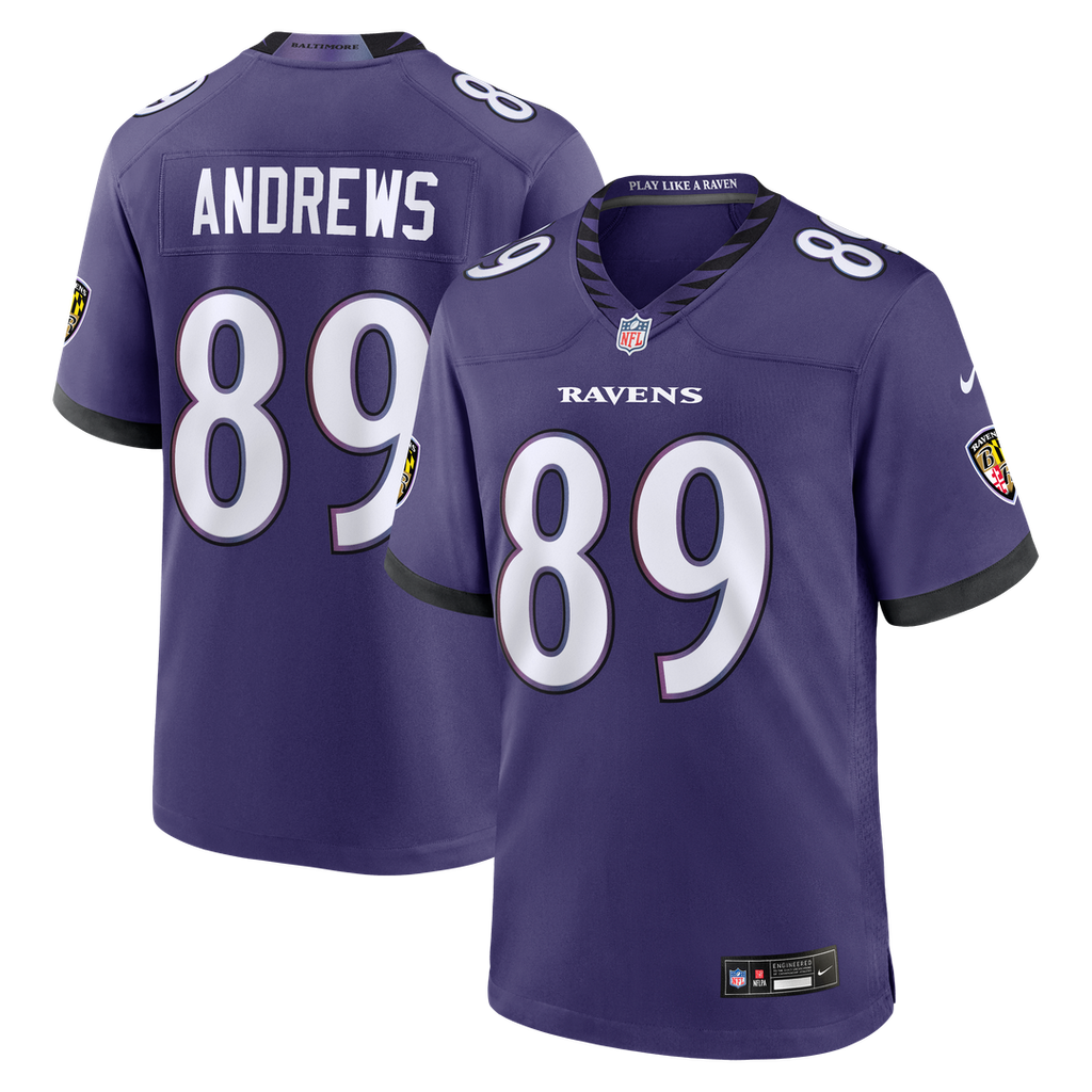 Mark Andrews Baltimore Ravens Purple Team Game Jersey