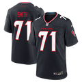 Braden Smith Houston Texans Navy Team Game Jersey