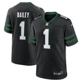 David Bailey New York Jets Legacy Black Alternate Game Player Jersey