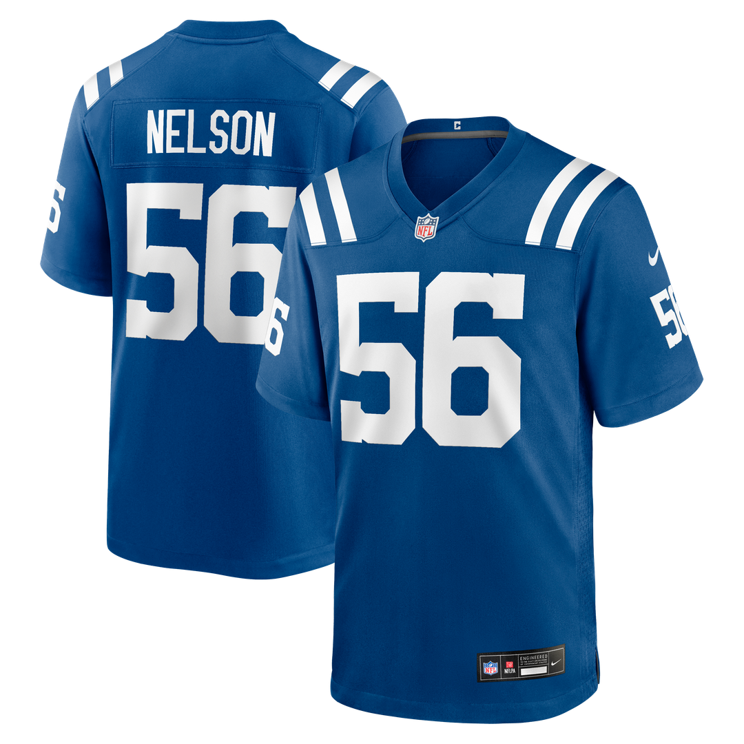 Quenton Nelson Indianapolis Colts Royal Game Player Jersey
