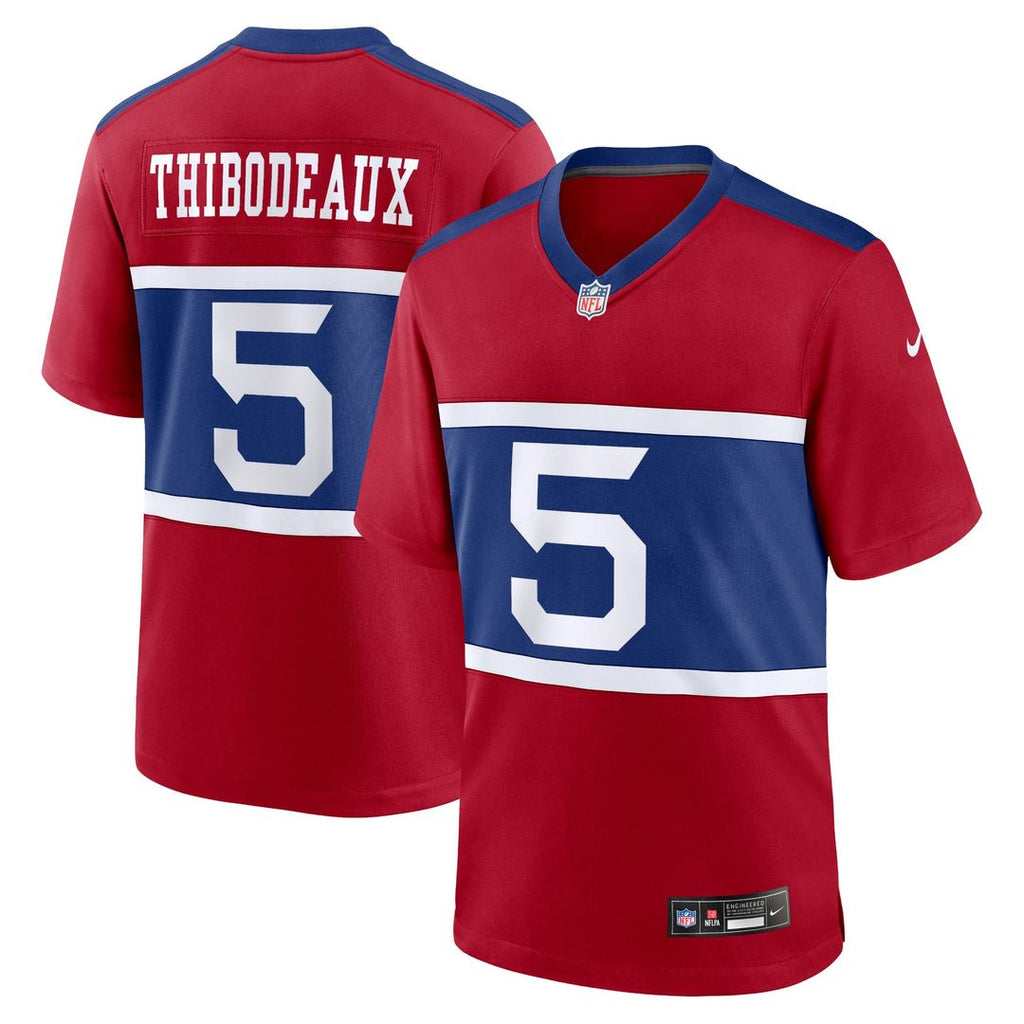 Kayvon Thibodeaux New York Giants Century Red Alternate Player Game Jersey