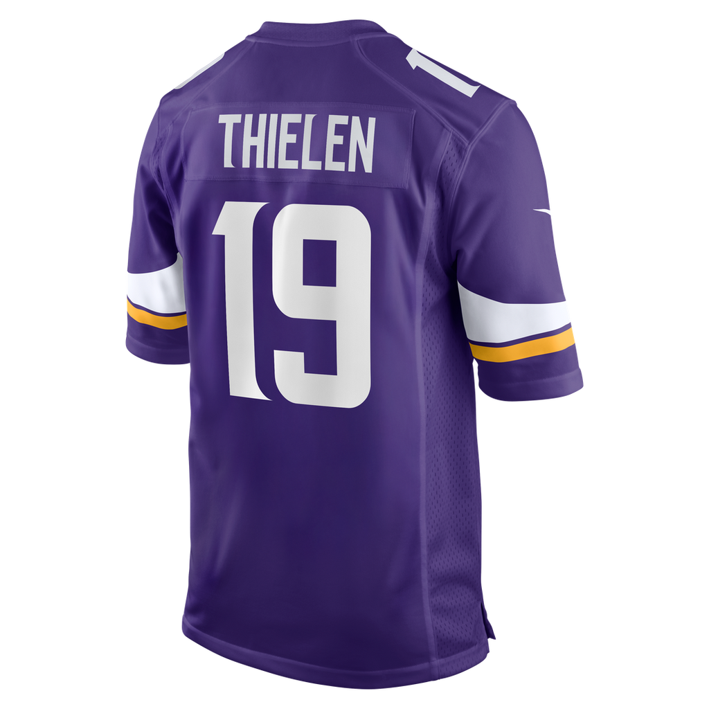 Adam Thielen Minnesota Vikings Purple Game Jersey
