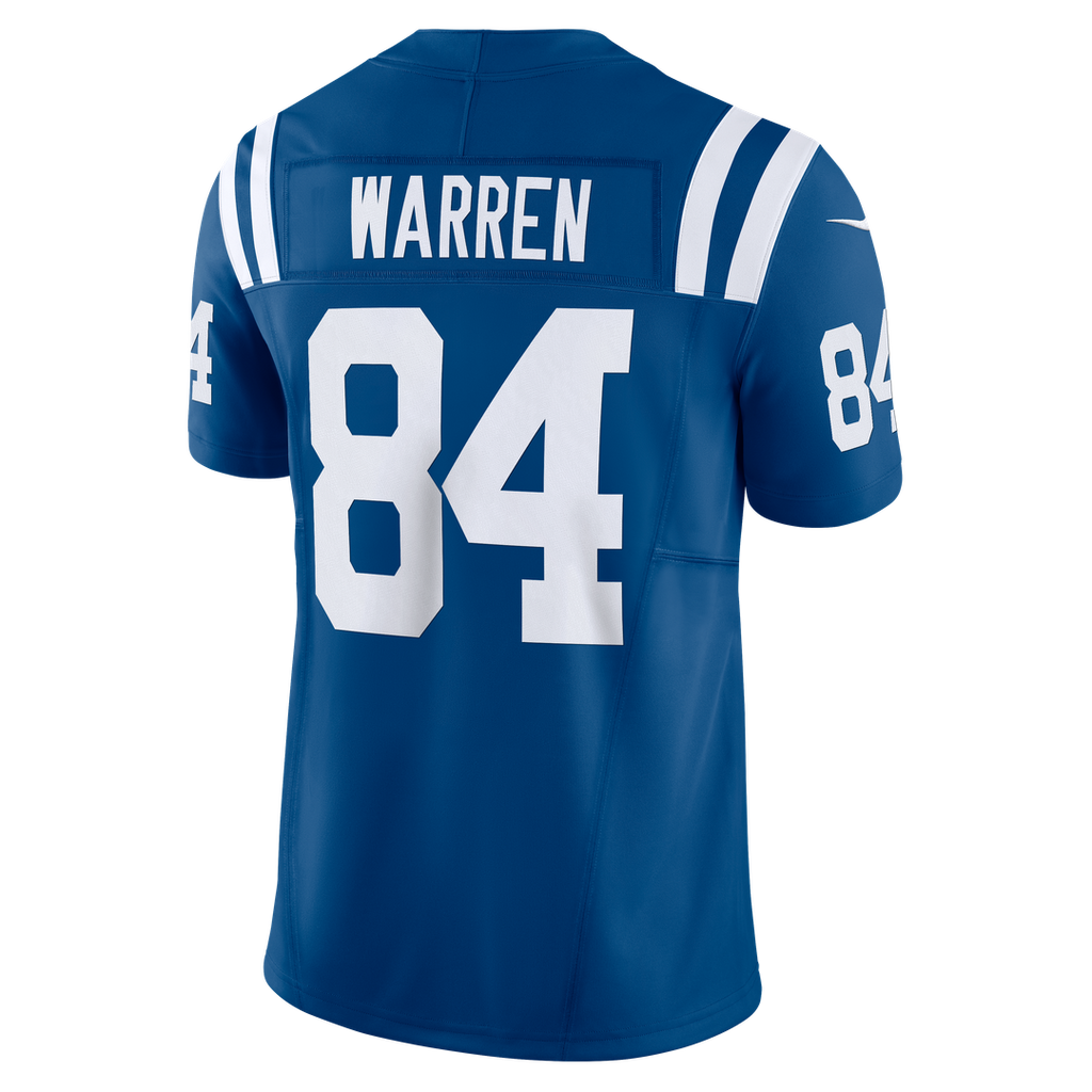 Tyler Warren Indianapolis Colts Royal Team Vapor F.U.S.E. Limited Jersey