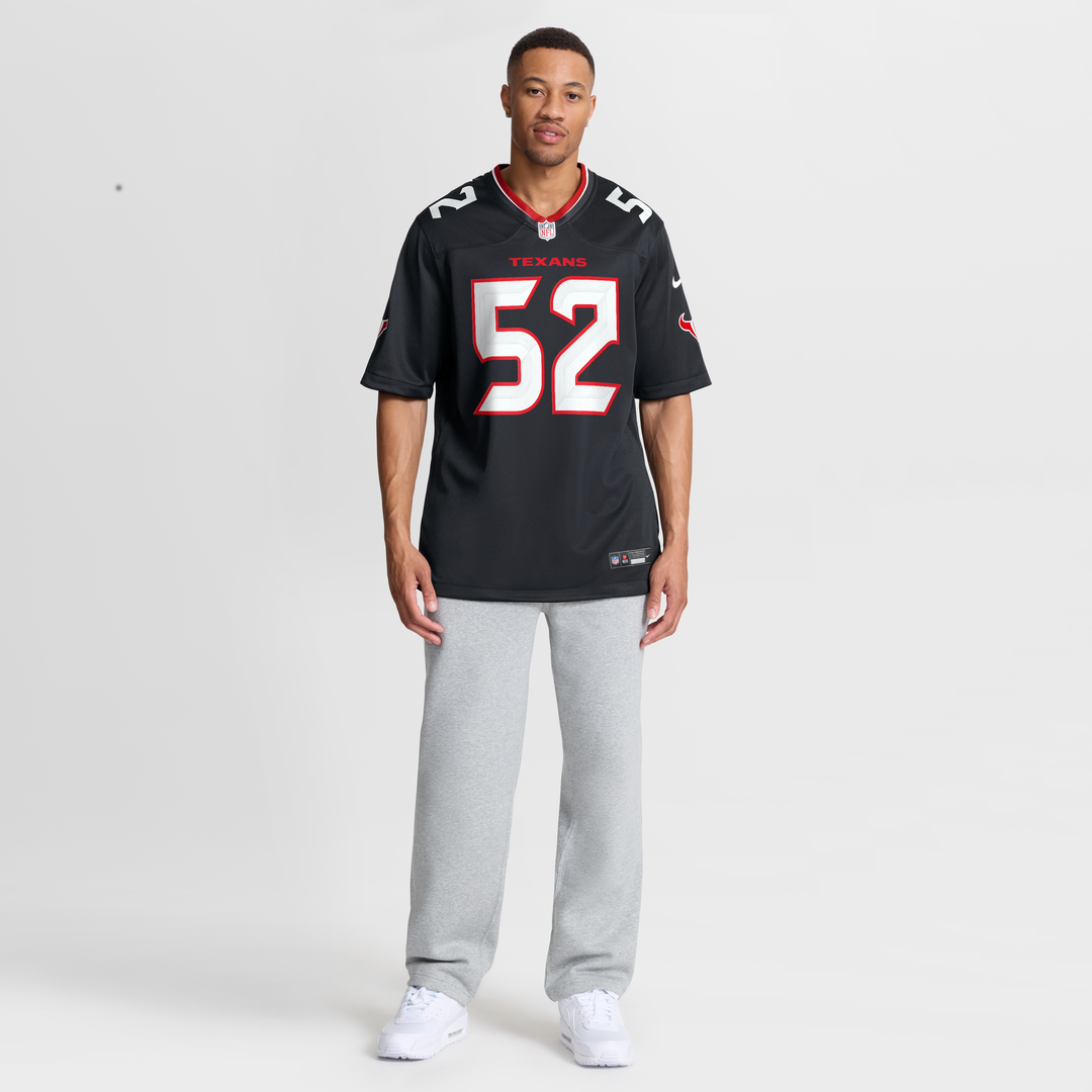 Xavier Thomas Houston Texans Navy Team Game Jersey