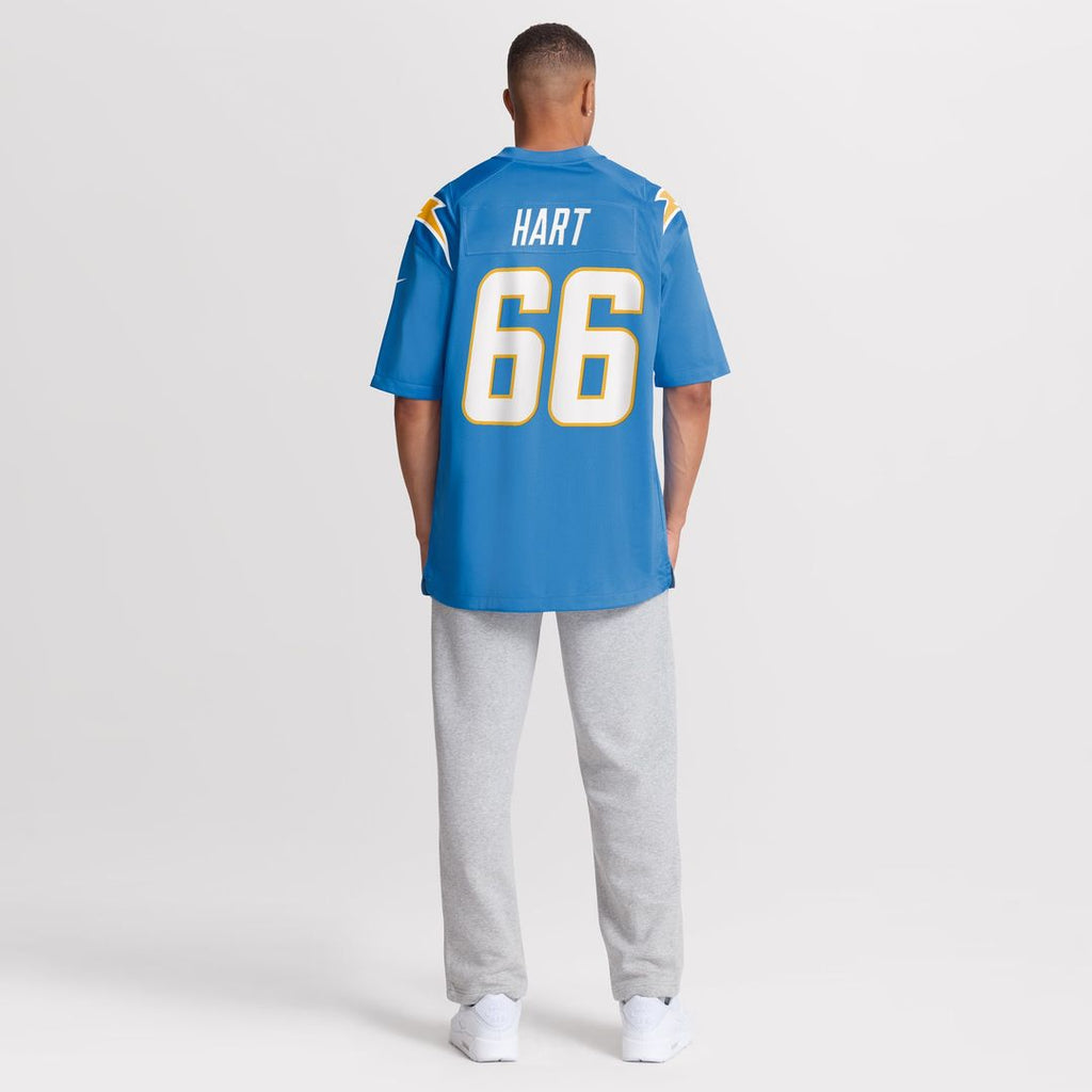 Bobby Hart Los Angeles Chargers Powder Blue Team Game Jersey