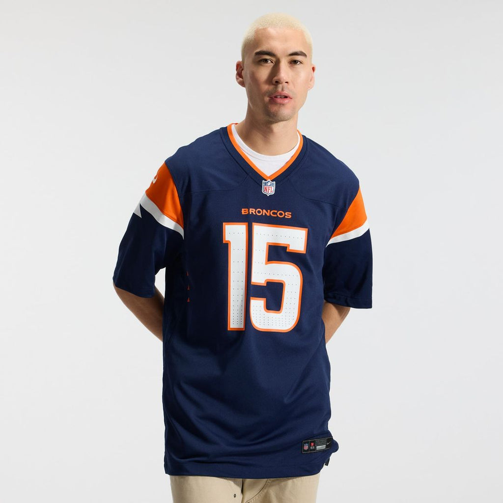 Nik Bonitto Denver Broncos Navy Alternate Game Jersey