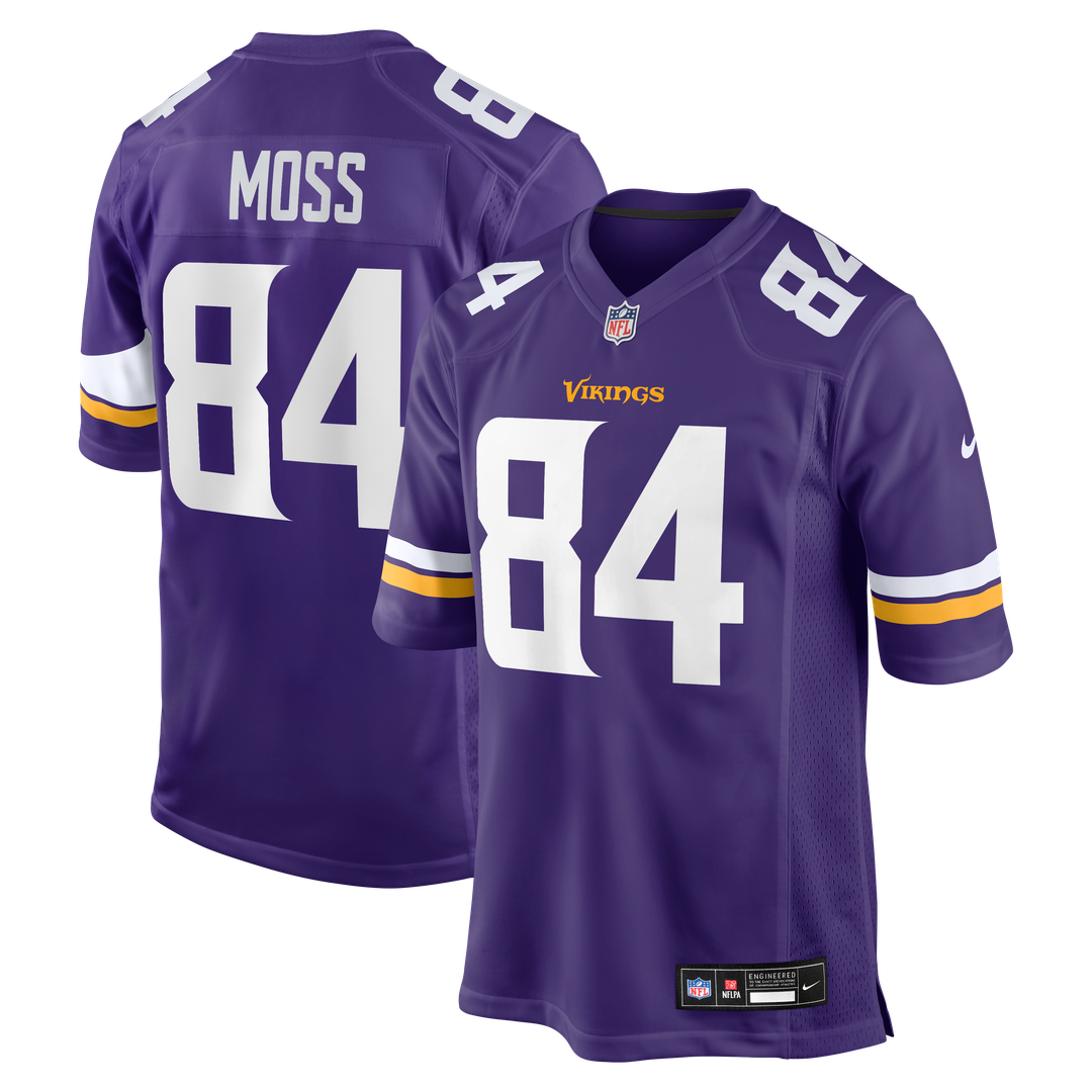 Randy Moss Minnesota Vikings White Retired Player Game Jersey