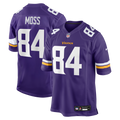 Randy Moss Minnesota Vikings Purple Game Retired Player Jersey