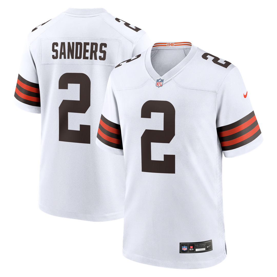 Shedeur Sanders Cleveland Browns Brown Game Jersey