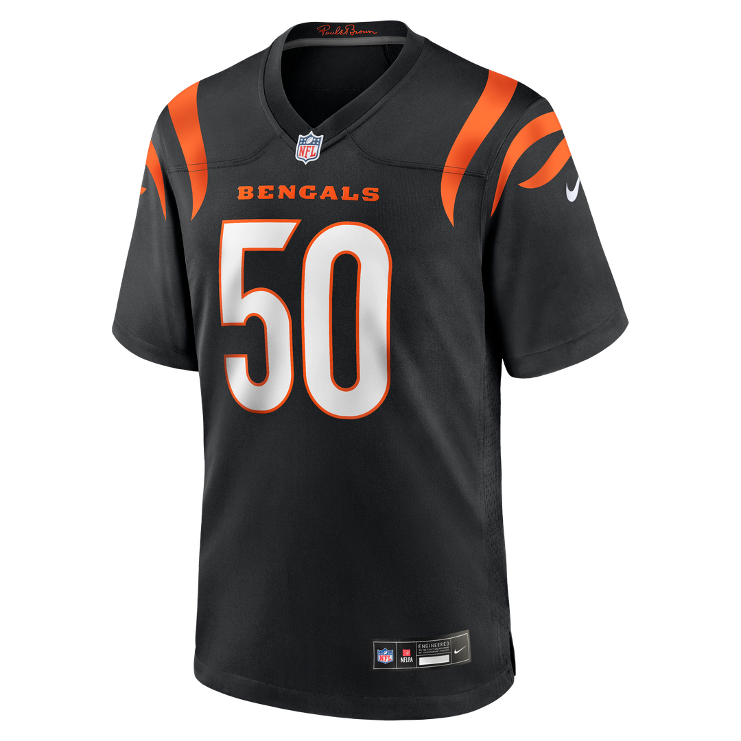 Shaka Heyward Cincinnati Bengals Black Team Game Jersey