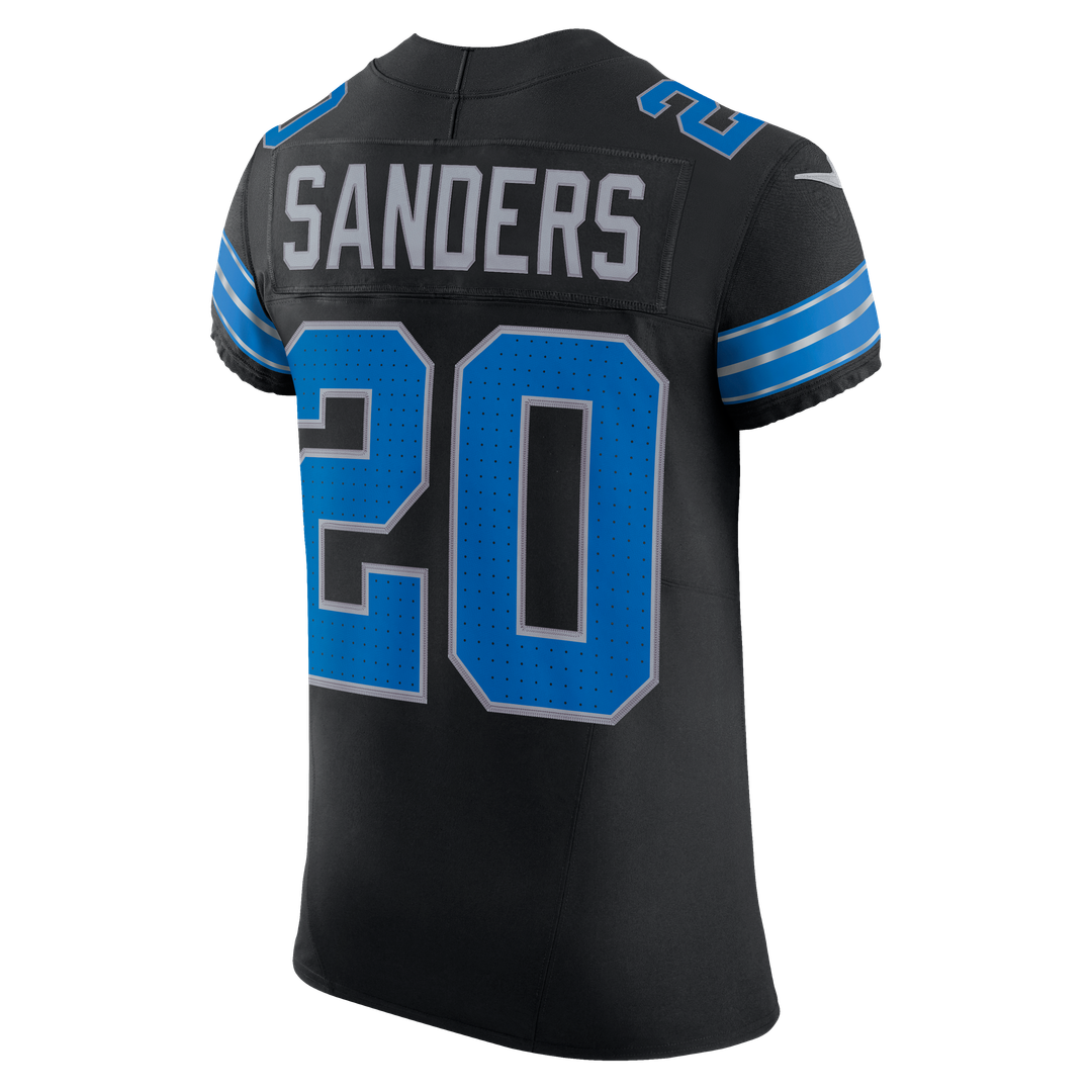 Barry Sanders Detroit Lions Black Alternate Vapor F.U.S.E. Elite Jersey