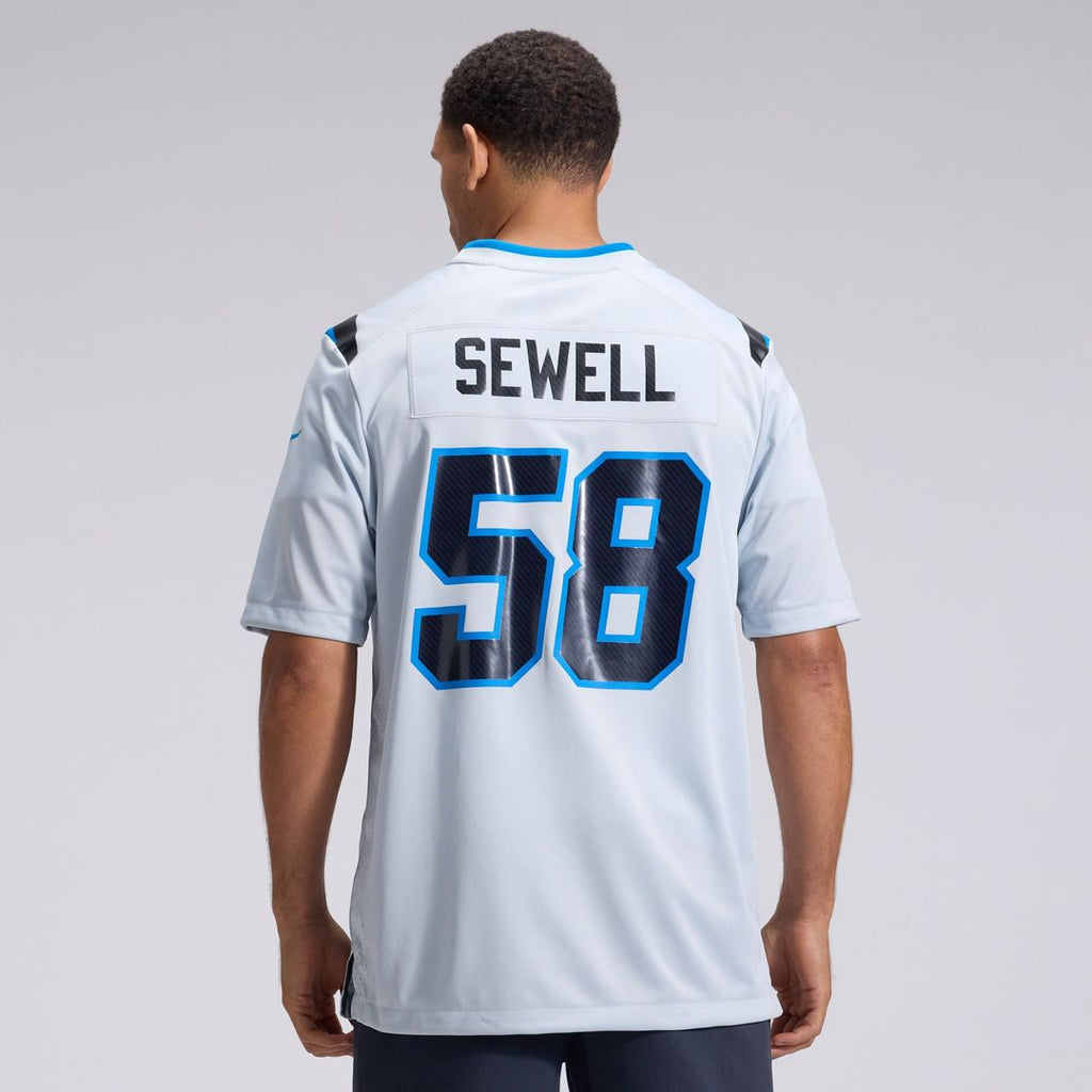 Penei Sewell Detroit Lions Silver 2026 Rivalries Collection Game Jersey
