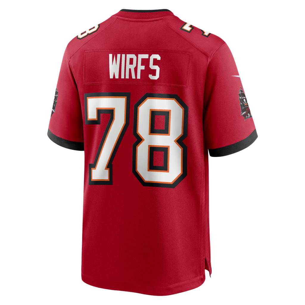 Tristan Wirfs Tampa Bay Buccaneers Orange Alternate Game Jersey